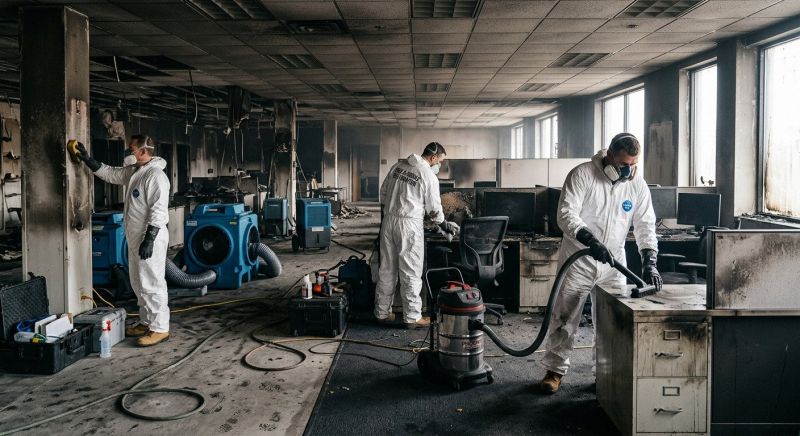 Commercial Fire Damage Repair in Phoenix, AZ