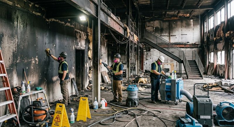 Commercial Fire Mitigation in Chandler, AZ