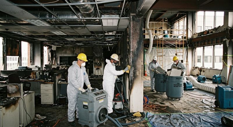 Commercial Fire Restoration in Gilbert, AZ