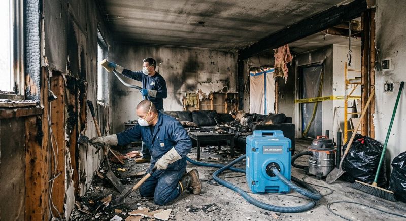 Fire Damage Repair in Gilbert, AZ