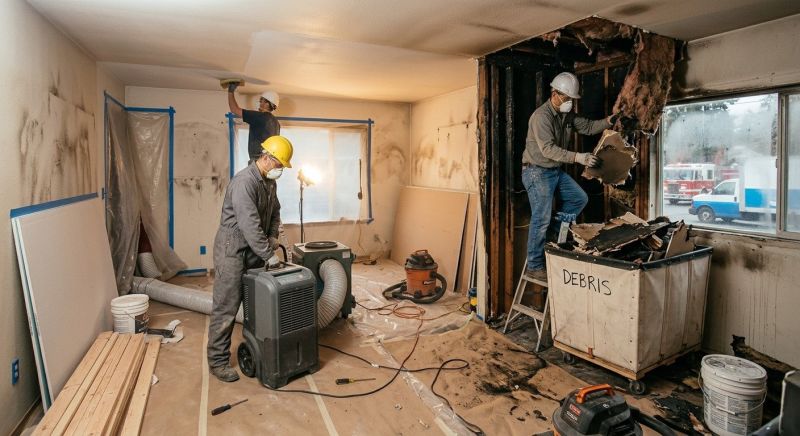 Fire Damage Repair in Chandler, AZ