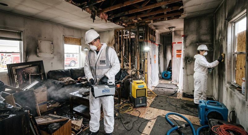 Residential Fire Restoration in Scottsdale, AZ
