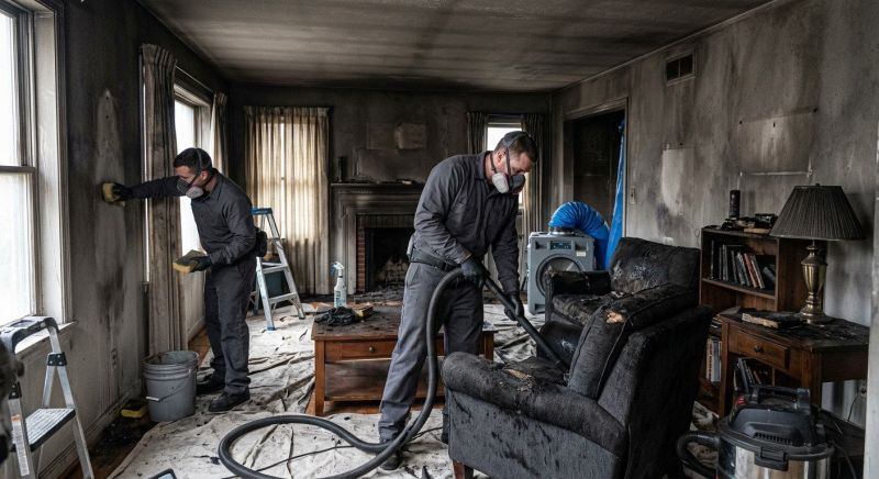 Smoke Damage Removal in Gilbert, AZ