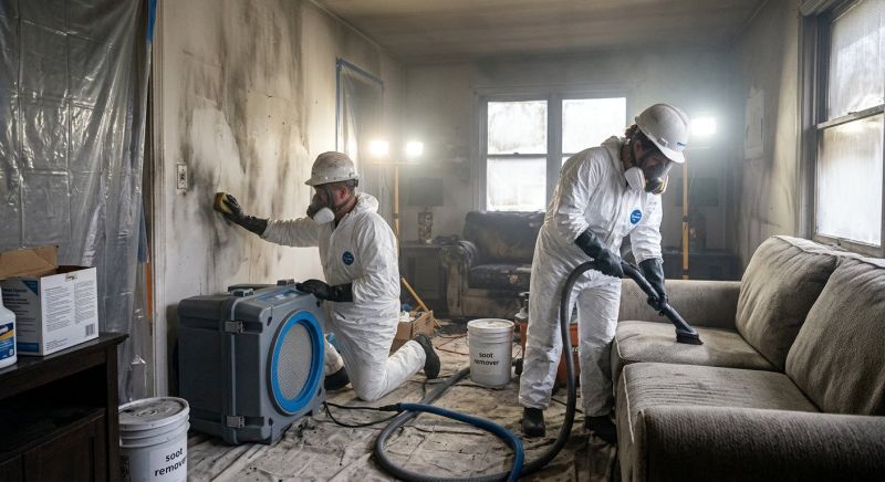Soot Damage Repair in Chandler, AZ