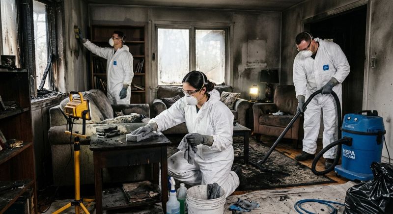 Soot Damage Restoration in Scottsdale, AZ