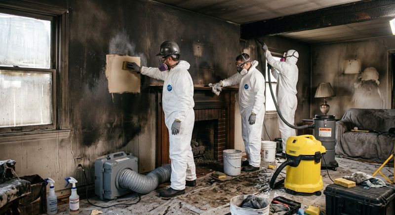 Soot Damage Restoration in Gilbert, AZ