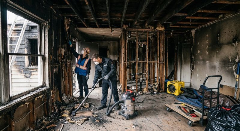 Fire Damage Cleaning in Phoenix, AZ